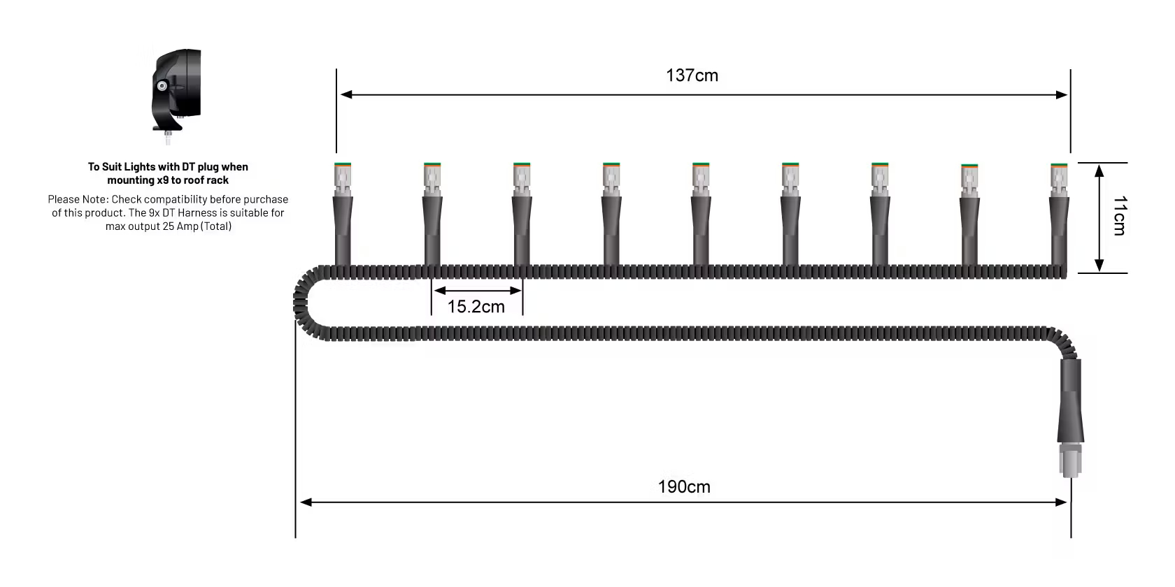 STEDI Array Kablage | 9 Plug